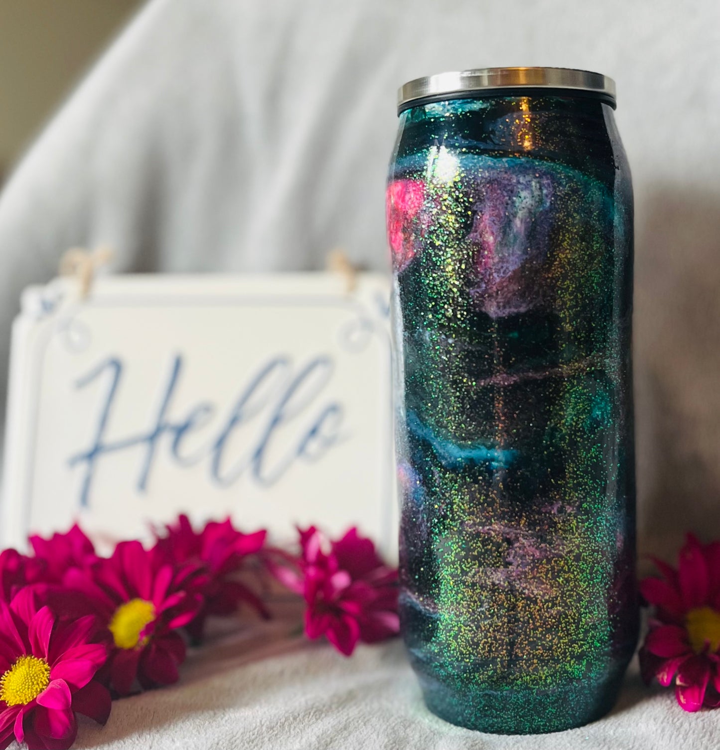 Galaxy Resin Art Tumbler