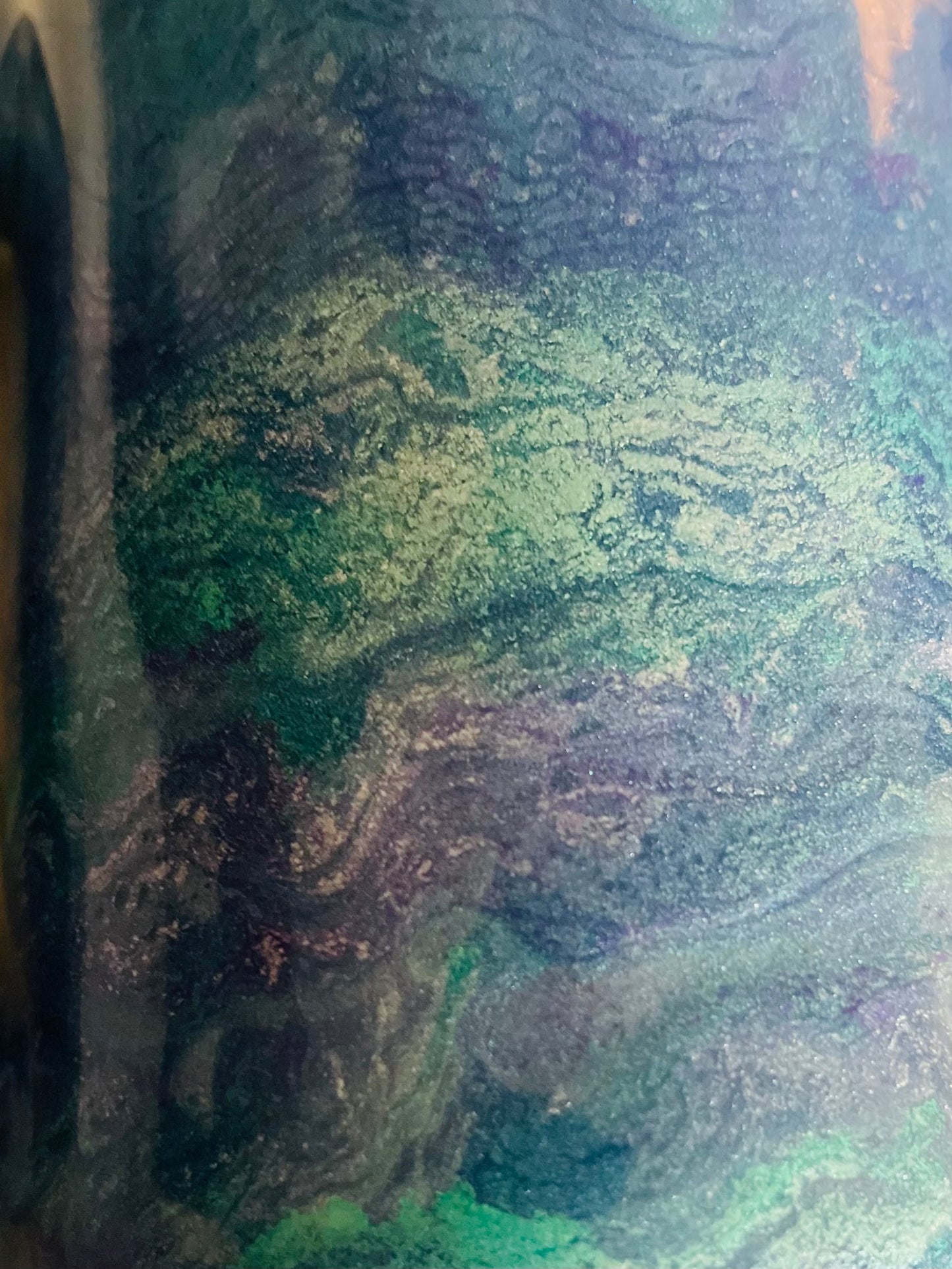 Custom Resin Alcohol Ink Tumbler Design