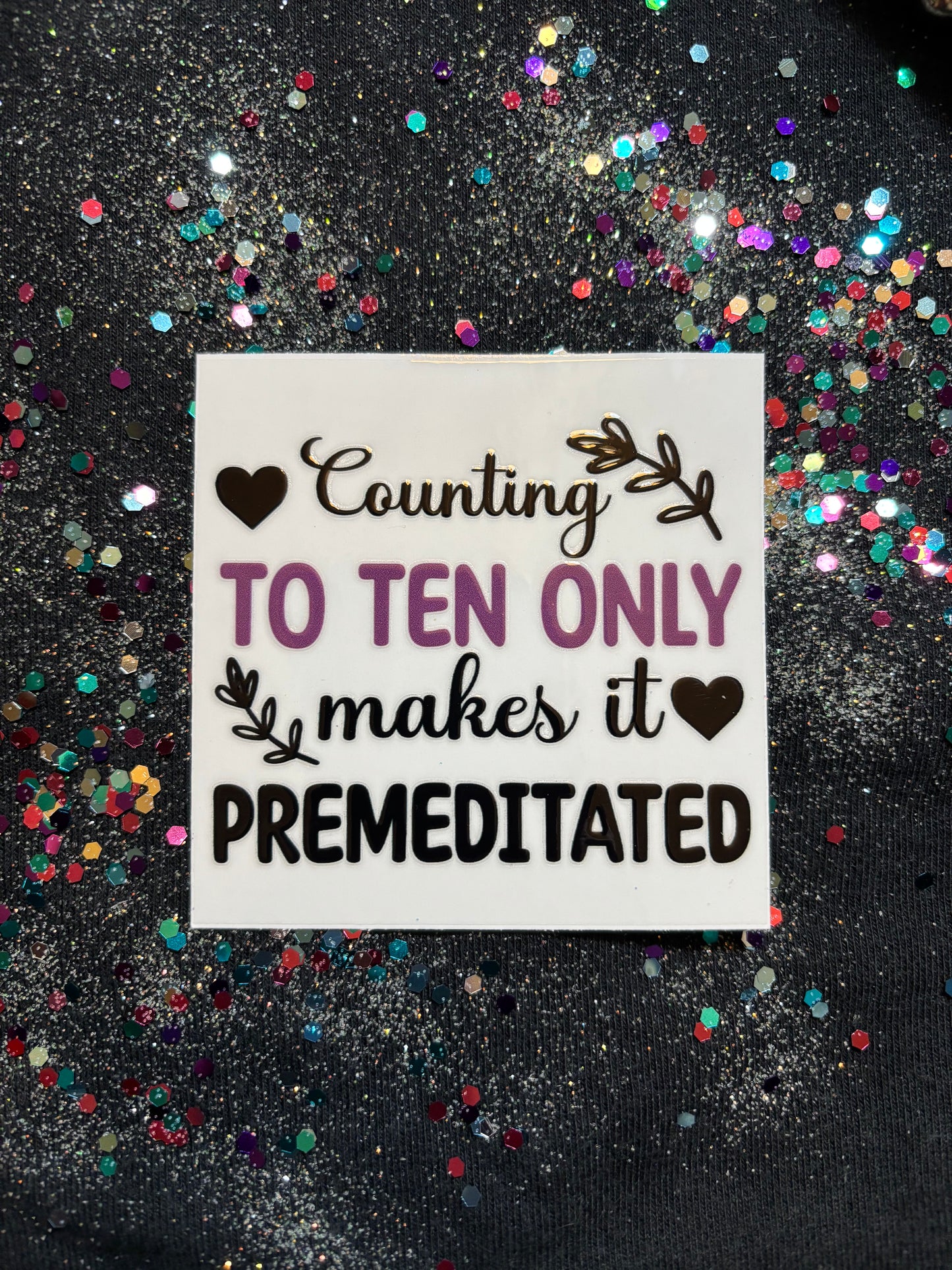 Vinyl decal 20 oz tumbler
