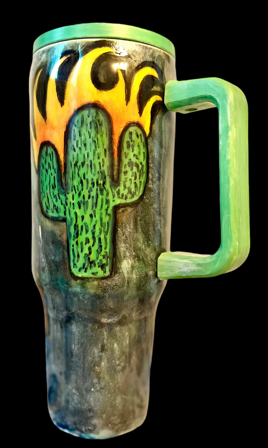 Custom Cactus Jack Tumbler