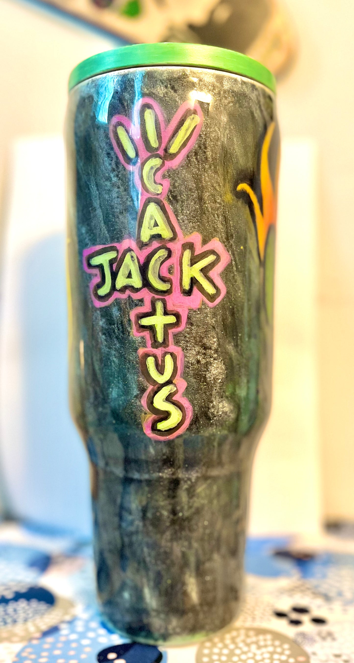 Custom Cactus Jack Tumbler